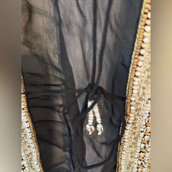 Beloved star cover up sheer small black - Picture 3 of 8